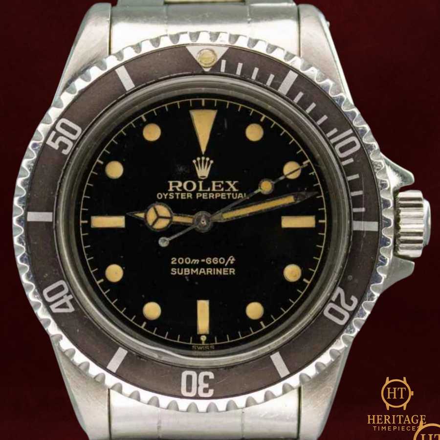 Rolex Submariner ‘Gloss Gilt Dial – Pointed Crown Guards’ – Reference 5512 (1961) RE