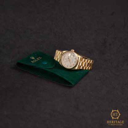Rolex Day-Date ‘Yellow Gold – Custom Dial’ – Reference 18238 (1989)