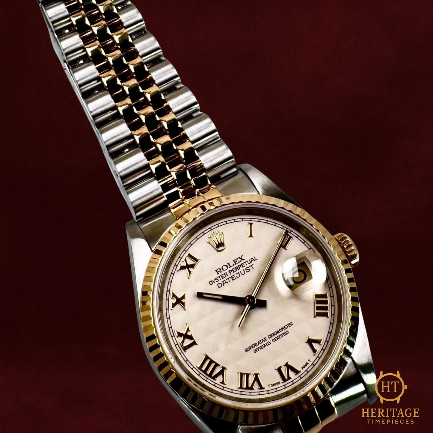 Rolex Datejust 'Ivory Pyramid Dial' - Reference 16233 (c.1980s)