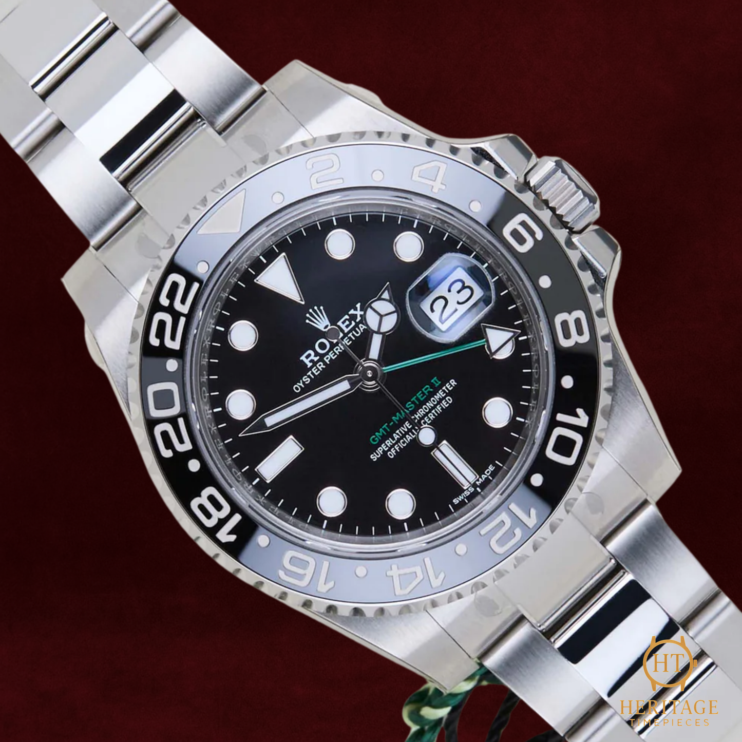 Rolex GMT-Master II “LN” – Reference 116710LN (2019, NOS Full Stickers) ST