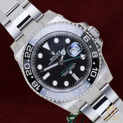 Rolex GMT-Master II “LN” – Reference 116710LN (2019, NOS Full Stickers) ST
