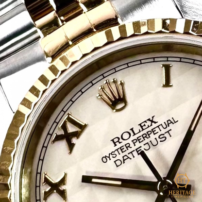 Rolex Datejust 'Ivory Pyramid Dial' - Reference 16233 (c.1980s)