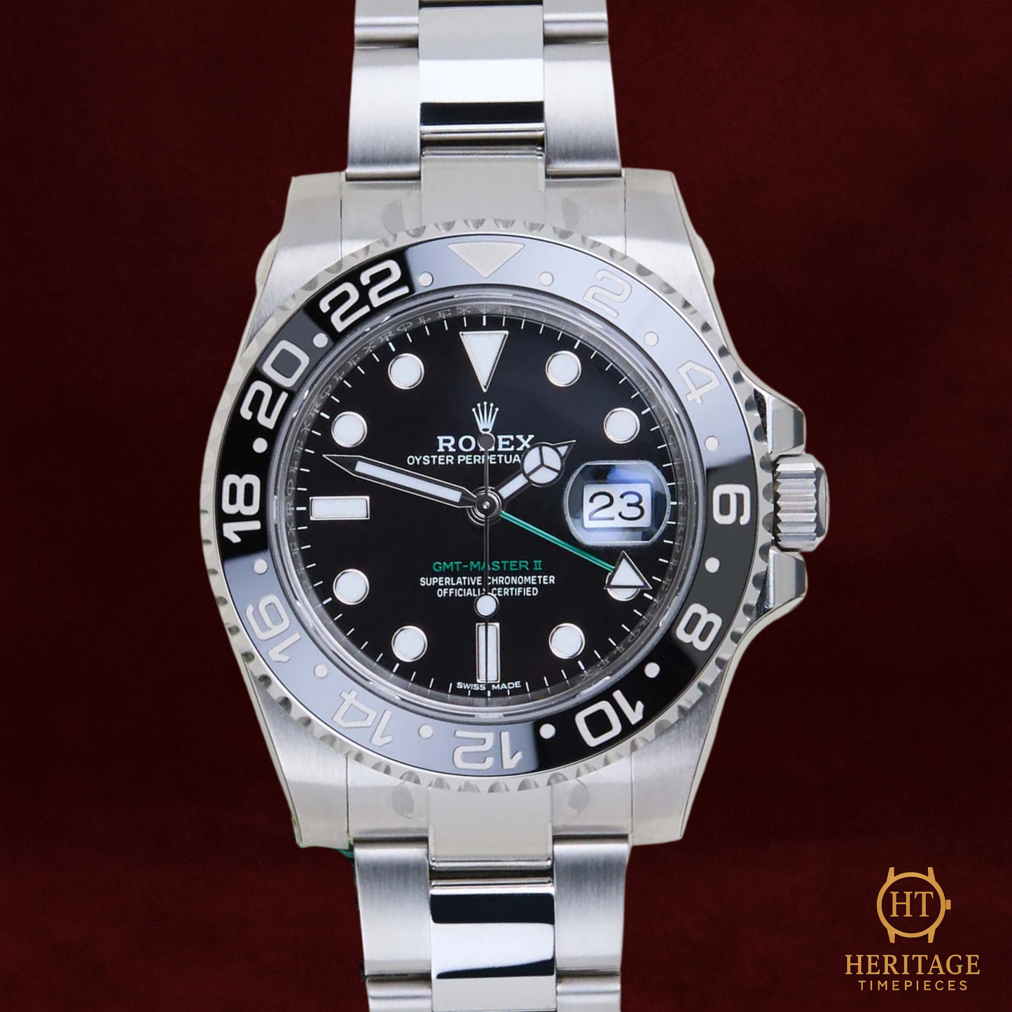 Rolex GMT-Master II “LN” – Reference 116710LN (2019, NOS Full Stickers) ST