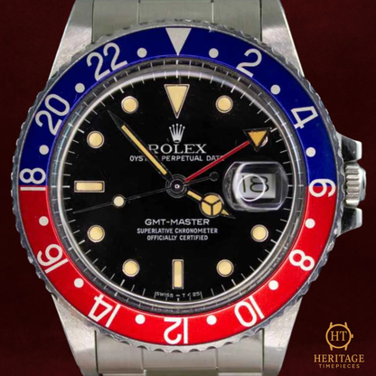 Rolex GMT-Master ’Transitional Plexi GMT’ – Reference 16750 (1986)
