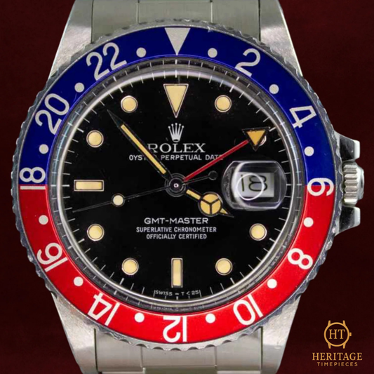 Rolex GMT-Master ’Transitional Plexi GMT’ – Reference 16750 (1986)