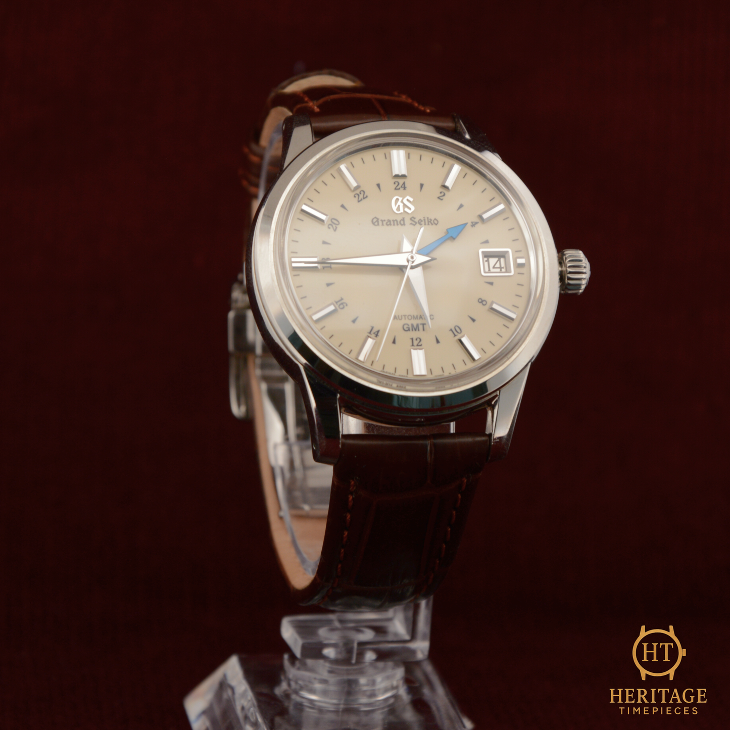 Grand Seiko Automatic GMT 'Cream Dial' - Reference SBGM221G (2025)