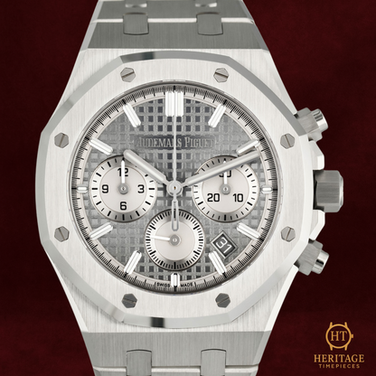 Audemars Piguet Royal Oak Chronograph ‘Grey Dial – Stainless Steel’ – Reference 26715ST.OO.1356ST.02 (2023)
