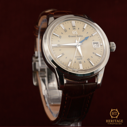 Grand Seiko Automatic GMT 'Cream Dial' - Reference SBGM221G (2025)