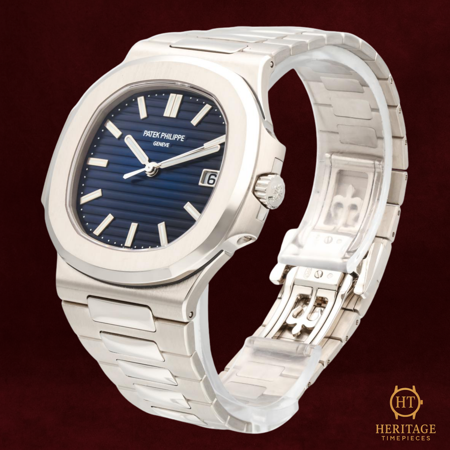 Patek Philippe Nautilus “Blue Dial White Gold” – Reference 5811/1G-001 (2022) TA