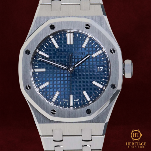 Audemars Piguet Royal Oak Selfwinding 'Blue Dial' - Reference 15550ST (2025)