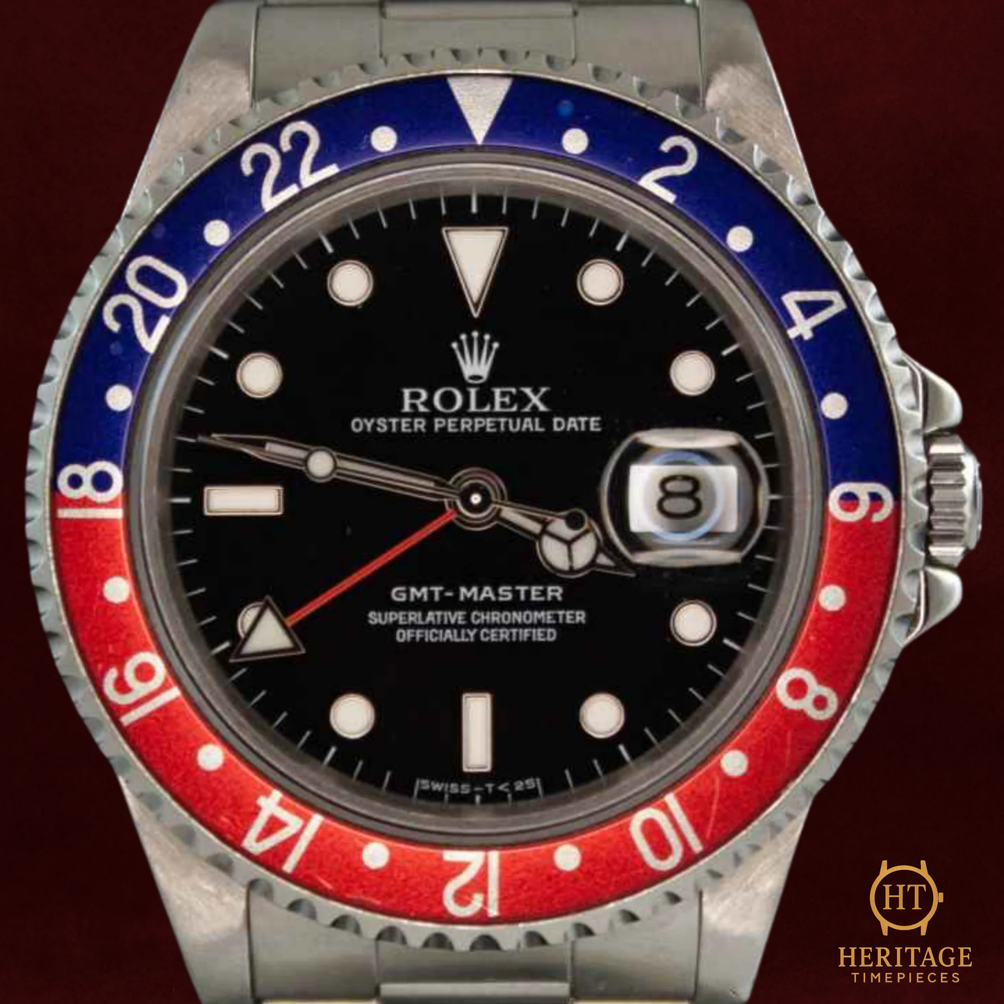 Rolex GMT-Master ‘Pepsi – Black Dial’ – Reference 16700 (1989)