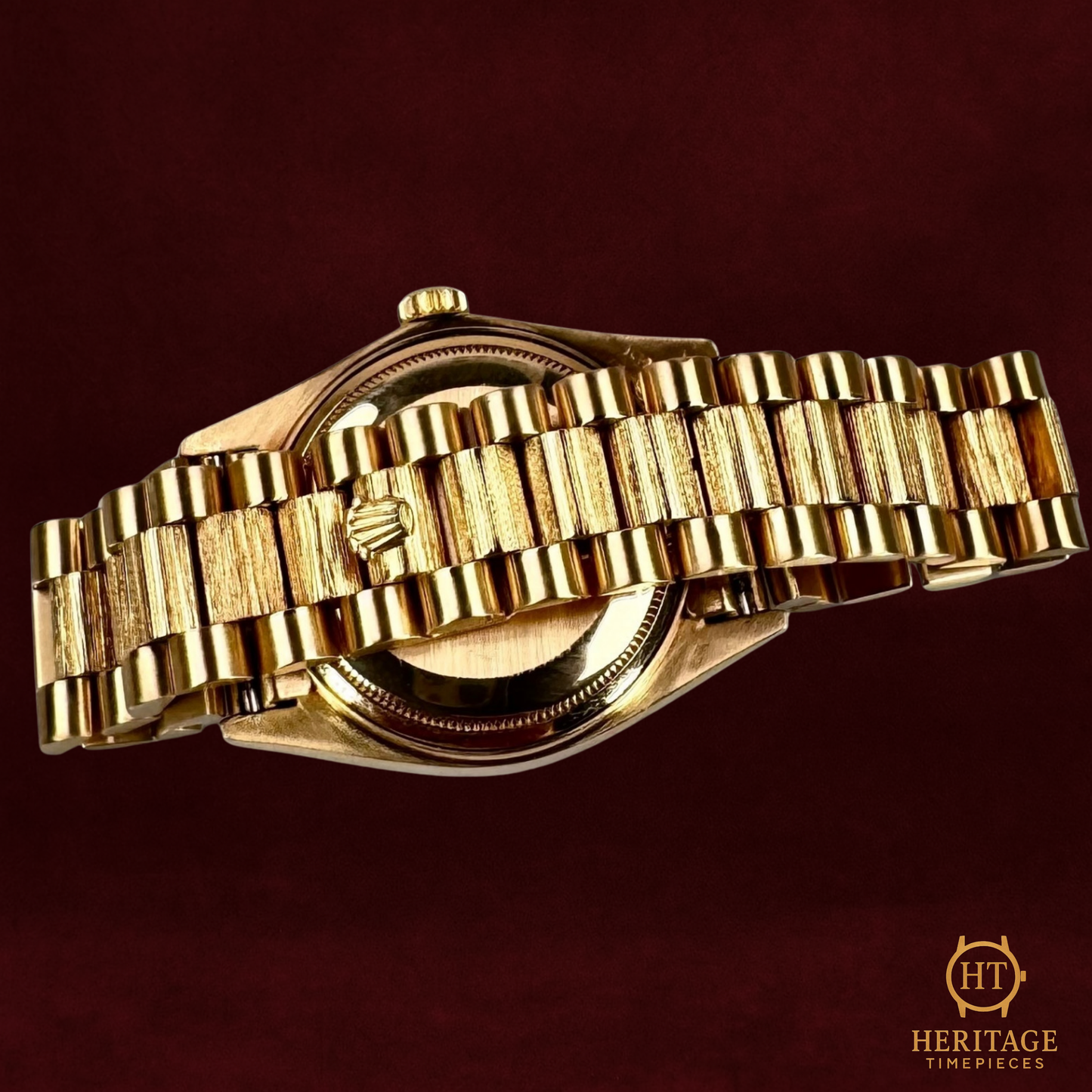 Rolex Day-Date 36 ‘Bark Finish MOP Diamond Dial’ - Reference 18078 (1980)
