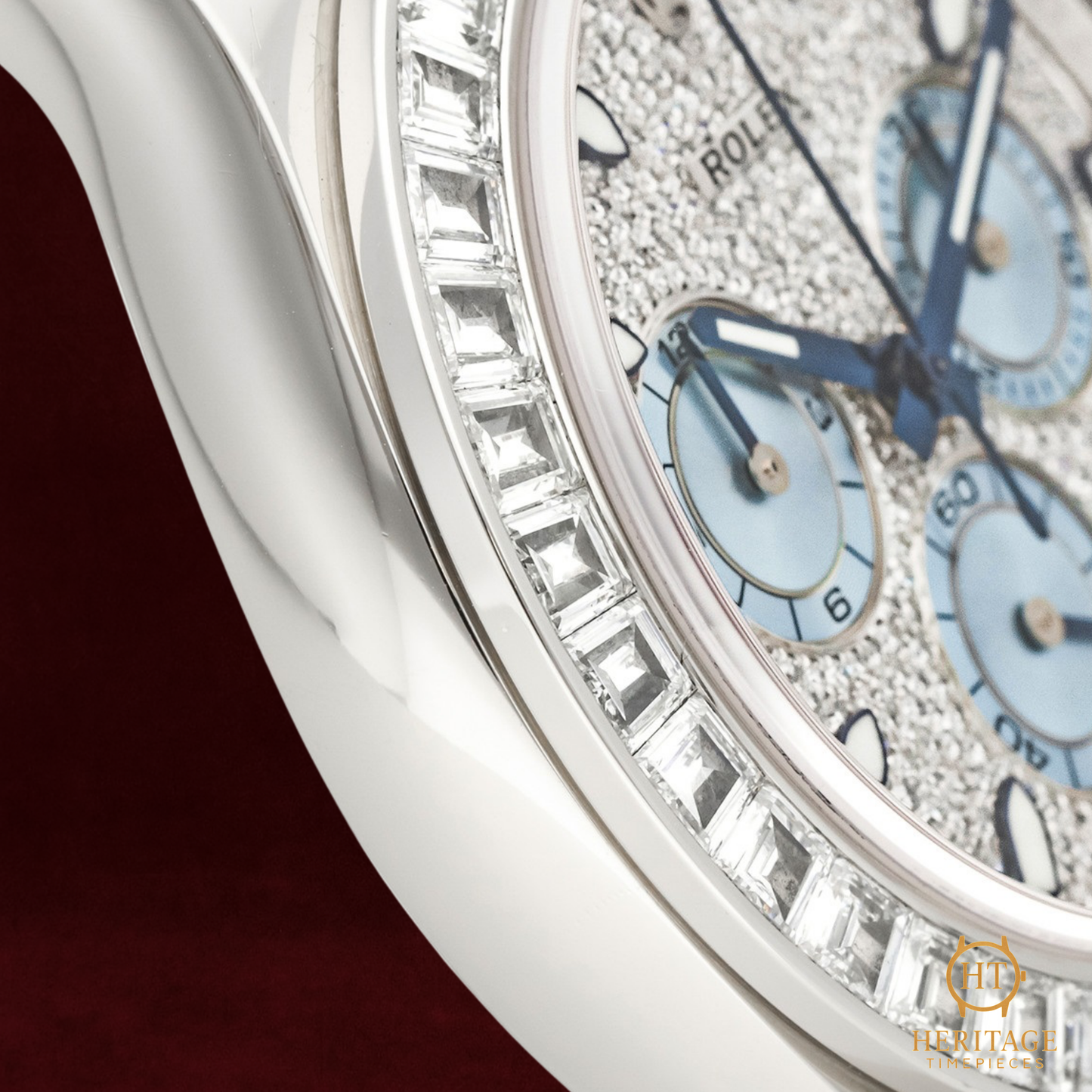 Rolex Daytona ‘Platinum Diamond Bezel – Ice Blue Dial’ – Reference 116576TBR (2017)