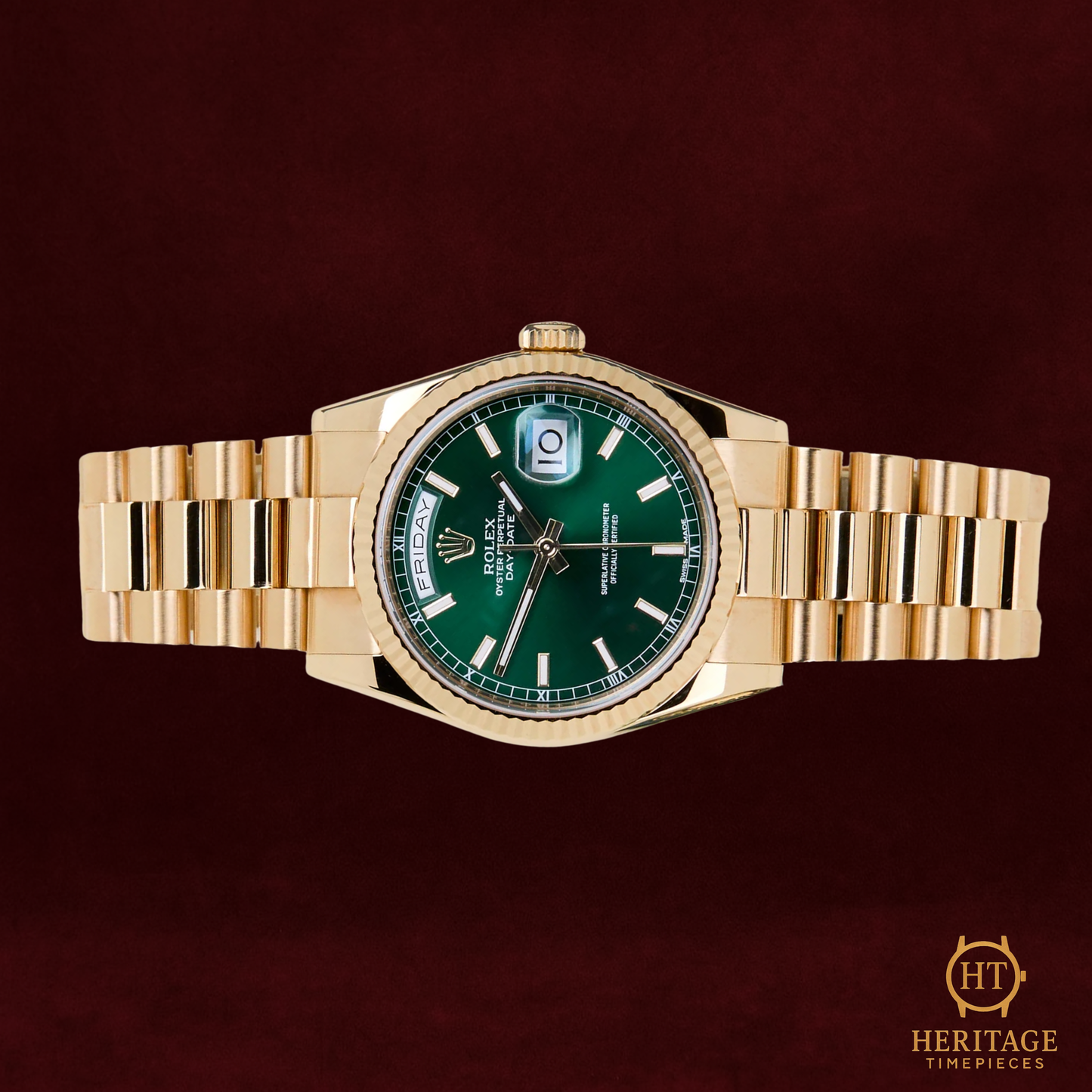 Rolex Day-Date 36 'Green Dial - President' - Reference 118238 (2018)
