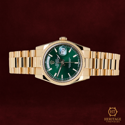 Rolex Day-Date 36 'Green Dial - President' - Reference 118238 (2018)