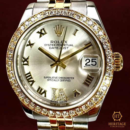 Rolex Datejust 31 ’Two-Tone Diamond Bezel Mother-of-Pearl’ – Reference 178383 (2017)