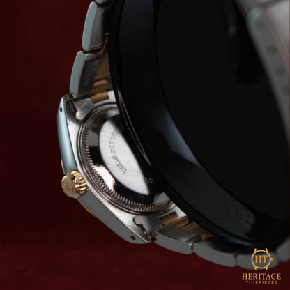 Rolex Lady-Datejust ‘Steel & Yellow Gold – Custom Dial’ – Reference 69173 (1989)