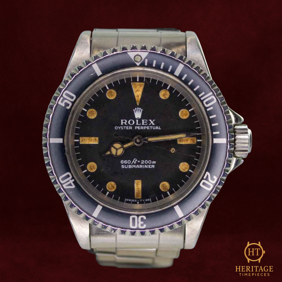 Rolex Submariner ’Matte Dial Vintage Diver – Tritium Era’ – Reference 5513 (1967) RE