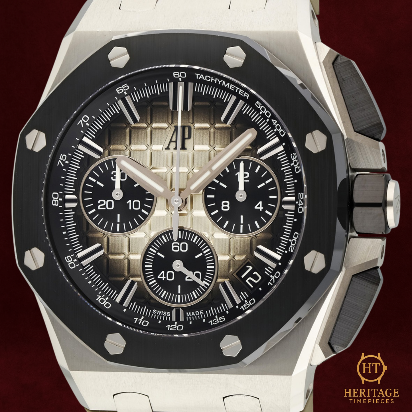 Audemars Piguet Royal Oak Offshore Chronograph ‘Steel Case – Brown Rubber Strap’ – Reference 26420SO.OO.A600CA.01