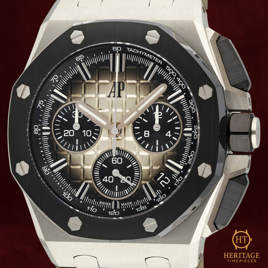 Audemars Piguet Royal Oak Offshore Chronograph ‘Steel Case – Brown Rubber Strap’ – Reference 26420SO.OO.A600CA.01