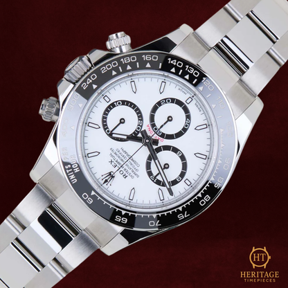 Rolex Daytona ‘White Dial – New Reference’ – Reference 126500LN (2025)