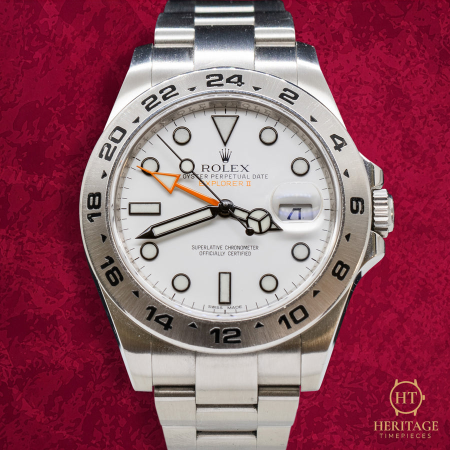 Rolex Explorer II 'White Dial' HE