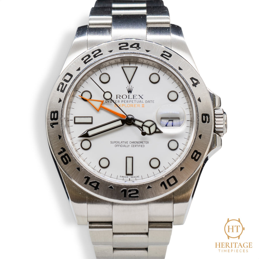 Rolex Explorer II 'White Dial' HE