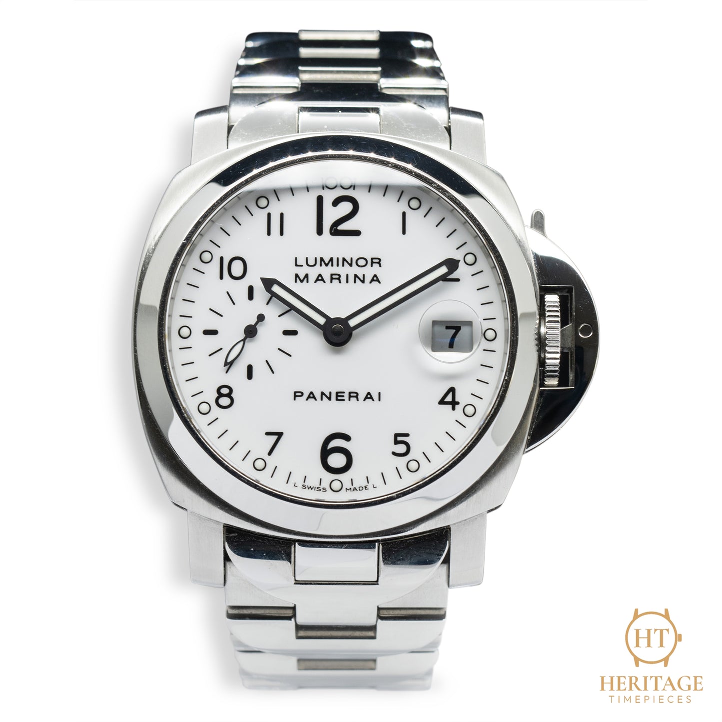 Panerai Luminor Marina PAM00049 White dial 40mm HE