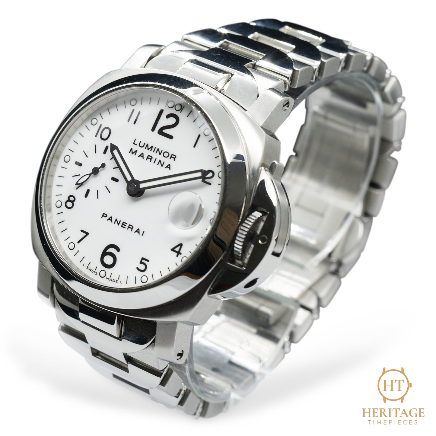 Panerai Luminor Marina PAM00049 White dial 40mm HE