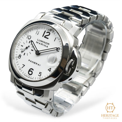 Panerai Luminor Marina PAM00049 White dial 40mm HE
