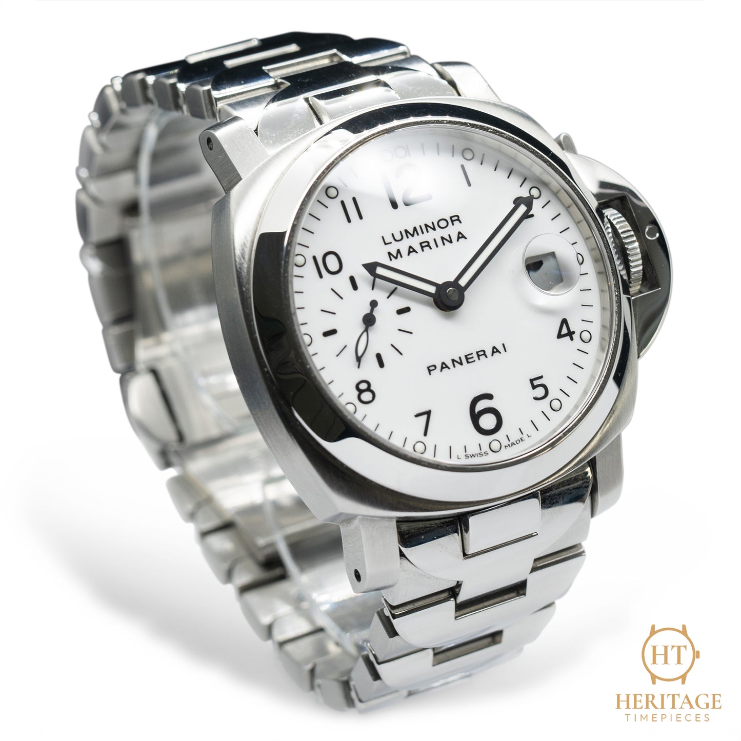 Panerai Luminor Marina PAM00049 White dial 40mm HE