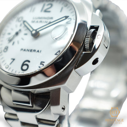 Panerai Luminor Marina PAM00049 White dial 40mm HE