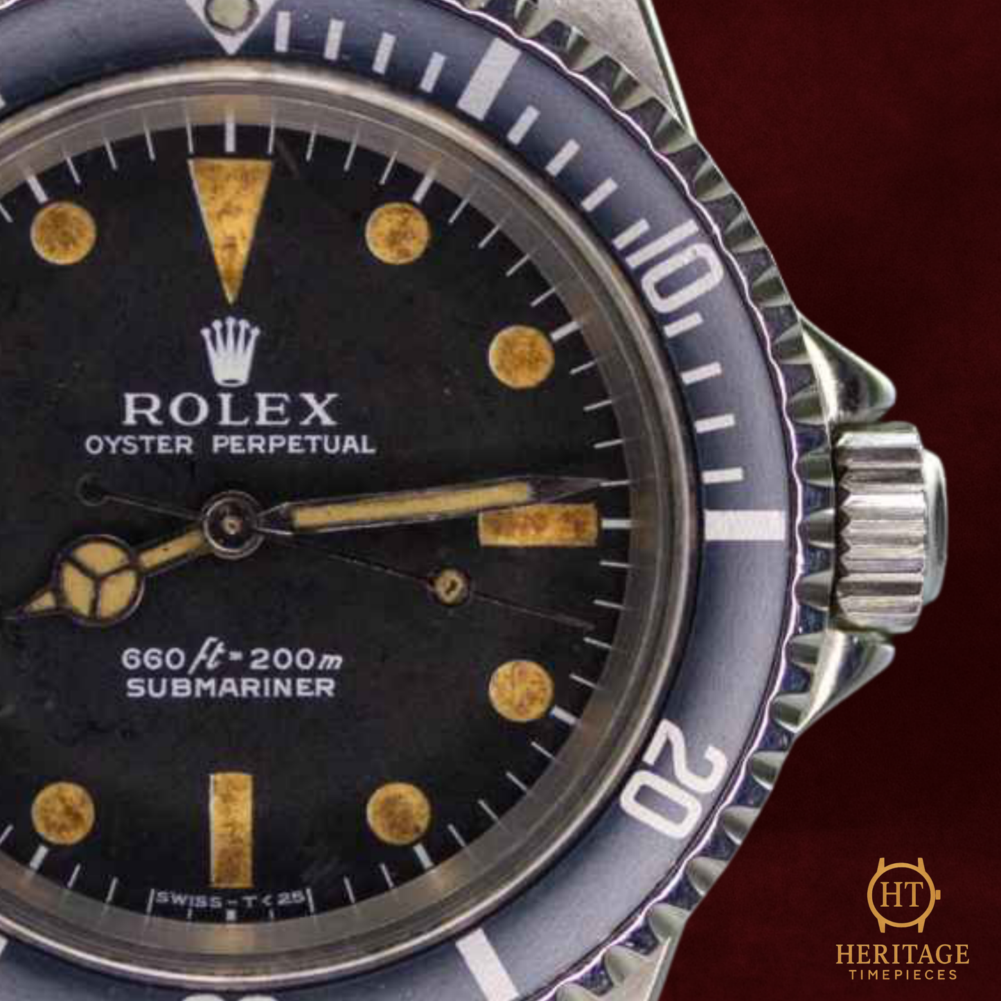 Rolex Submariner ’Matte Dial Vintage Diver – Tritium Era’ – Reference 5513 (1967)