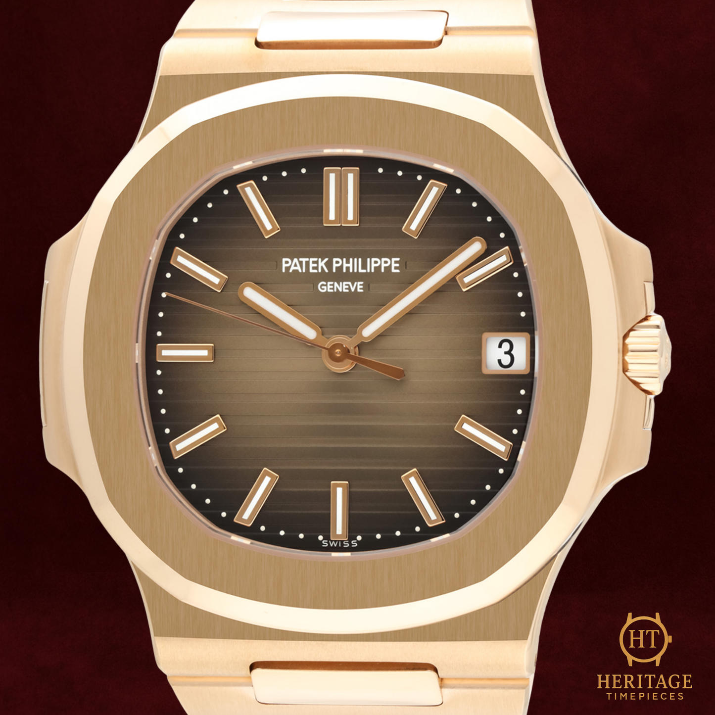Patek Philippe Nautilus 5711/1R-001 ‘Rose Gold – Brown Dial’ (2018)