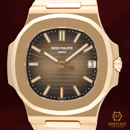 Patek Philippe Nautilus 5711/1R-001 ‘Rose Gold – Brown Dial’ (2018)