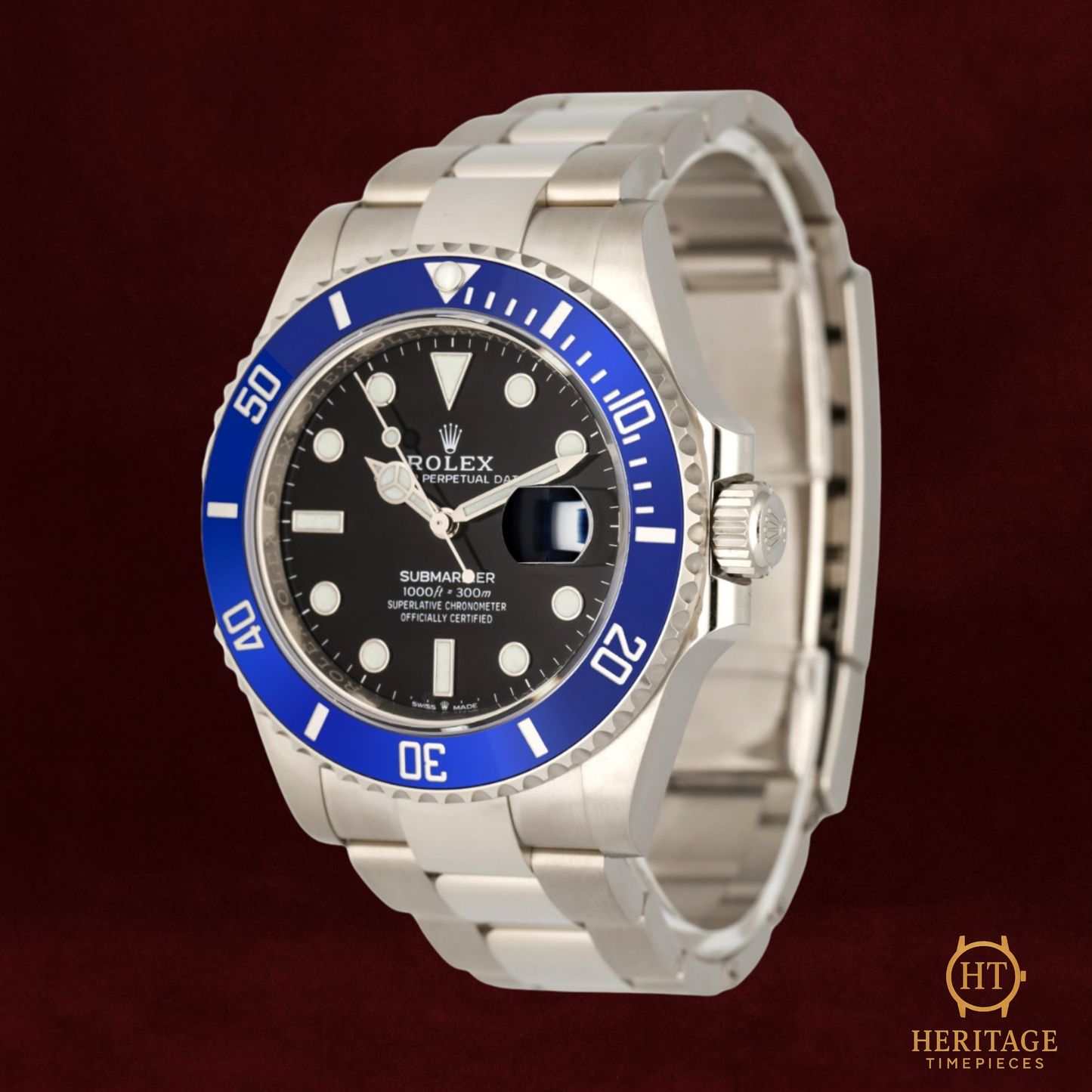 Rolex Submariner Date 41 'White Gold' “Smurf” – Reference 126619LB (2021) TA