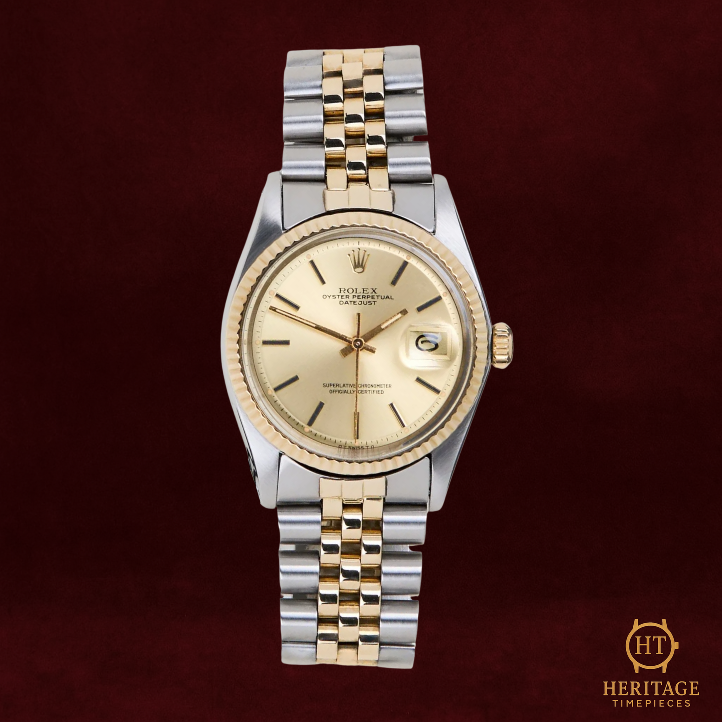 Rolex Datejust 36 'Champagne Dial - Jubilee' - Reference 1601 (1974)