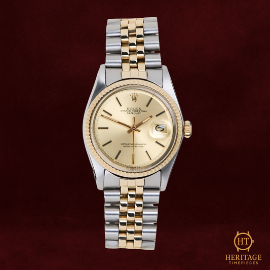 Rolex Datejust 36 'Champagne Dial - Jubilee' - Reference 1601 (1974)