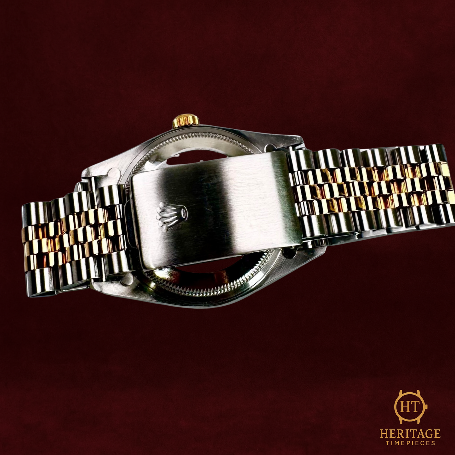 Rolex Oyster Perpetual Date ’Two-Tone Mother-of-Pearl Diamond Dial’ – Reference 15223