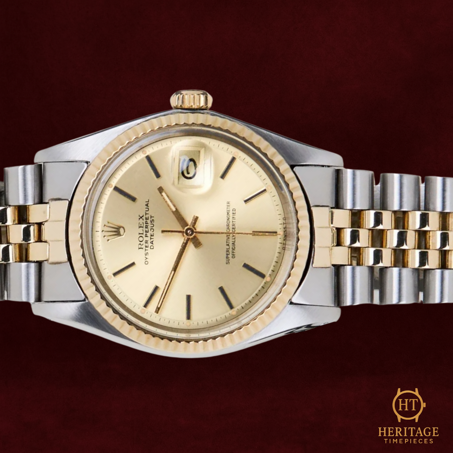 Rolex Datejust 36 'Champagne Dial - Jubilee' - Reference 1601 (1974)