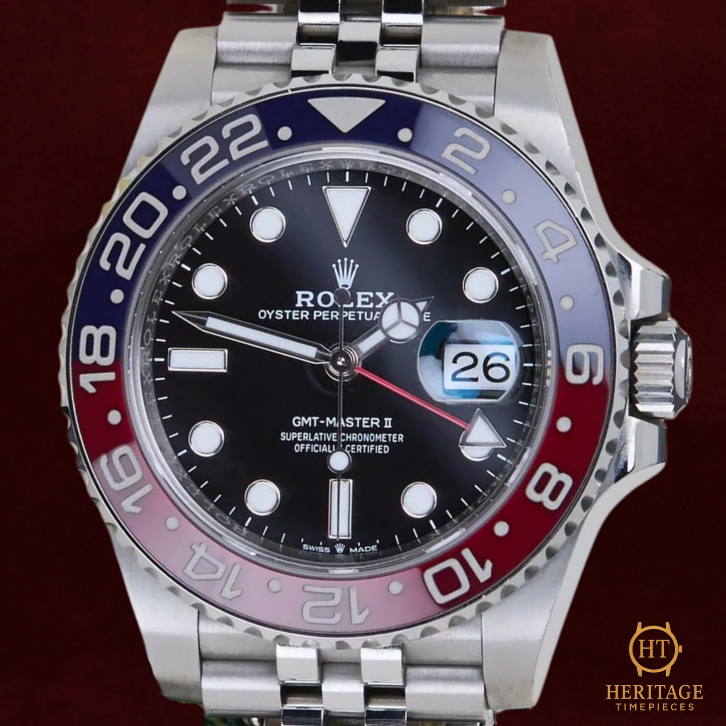 Rolex GMT-Master II ‘Pepsi – Jubilee’ – Reference 126710BLRO (2020)