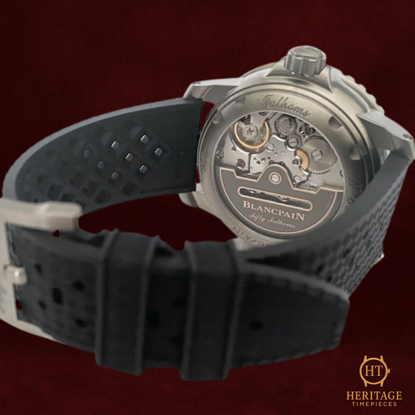 Blancpain Fifty Fathoms Bathyscaphe “Black Dial” – Reference 5010-12B30-B64A (2024) TE