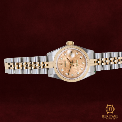 Rolex Datejust 26 ‘Champagne Diamond Jubilee Dial’ - Reference 69173 (1999)