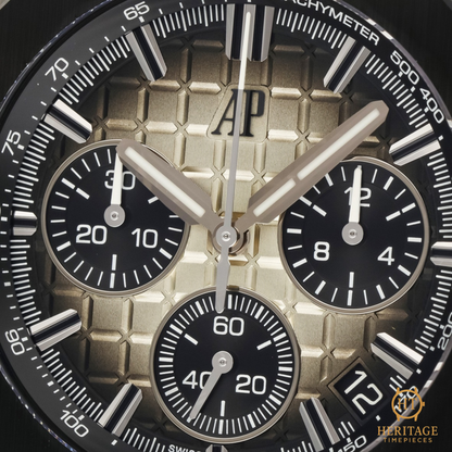 Audemars Piguet Royal Oak Offshore Chronograph ‘Steel Case – Brown Rubber Strap’ – Reference 26420SO.OO.A600CA.01