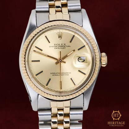 Rolex Datejust 36 'Champagne Dial - Jubilee' - Reference 1601 (1974)