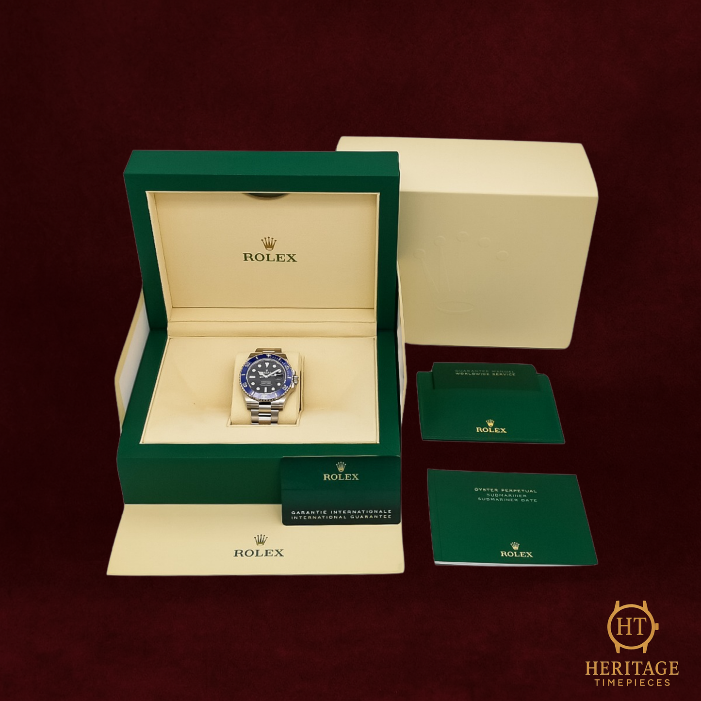 Rolex Submariner Date 41 'White Gold' “Smurf” – Reference 126619LB (2021) TA