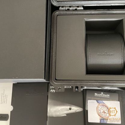 Blancpain Fifty Fathoms Bathyscaphe “Black Dial” – Reference 5010-12B30-B64A (2024) TE