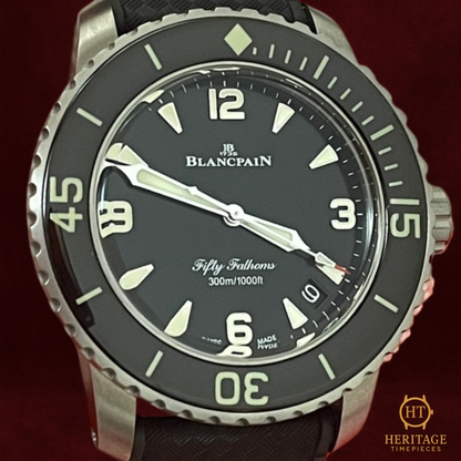 Blancpain Fifty Fathoms Bathyscaphe “Black Dial” – Reference 5010-12B30-B64A (2024) TE