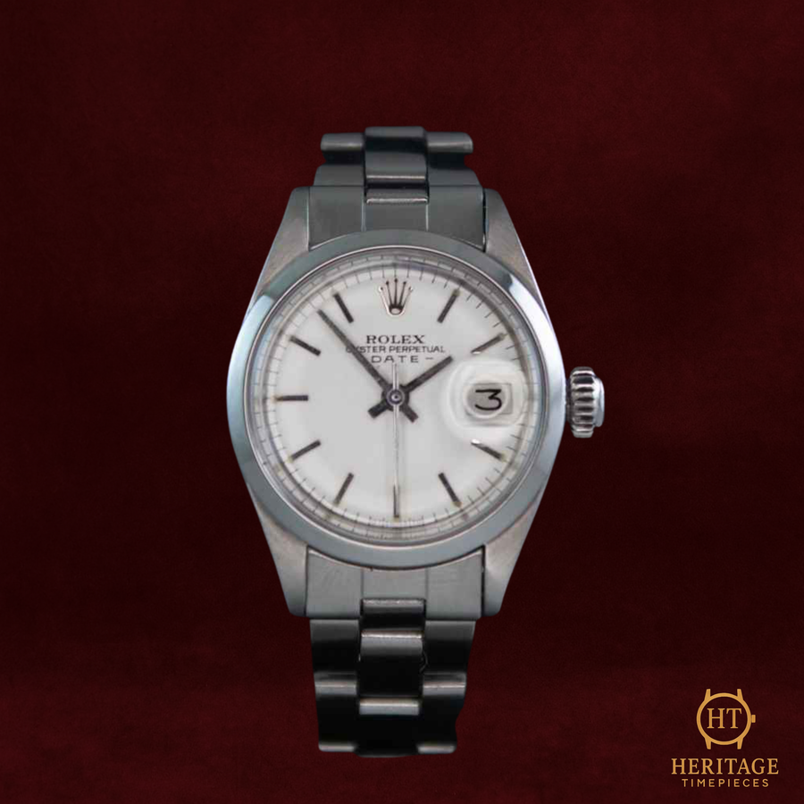 Rolex Lady-Date ‘Stainless Steel – White Dial’ – Reference 6916 (1972) RE