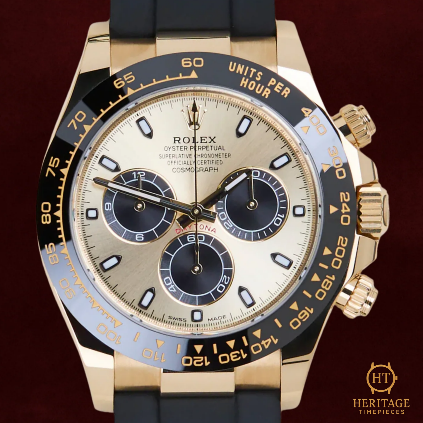 Rolex Daytona ‘Pikachu Dial – Oysterflex’ – Reference 116518LN (2021)